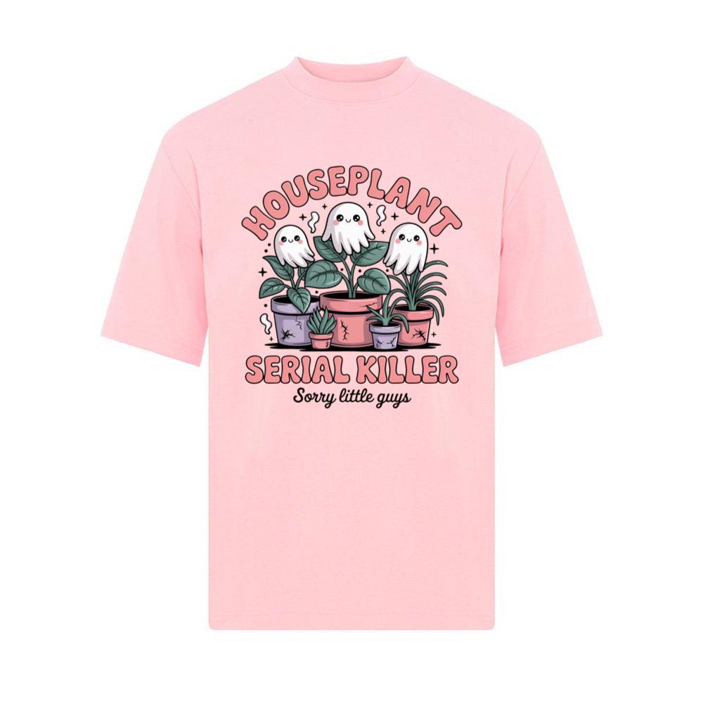 Houseplant Serial Killer Funny Ghost Plant T-Shirt