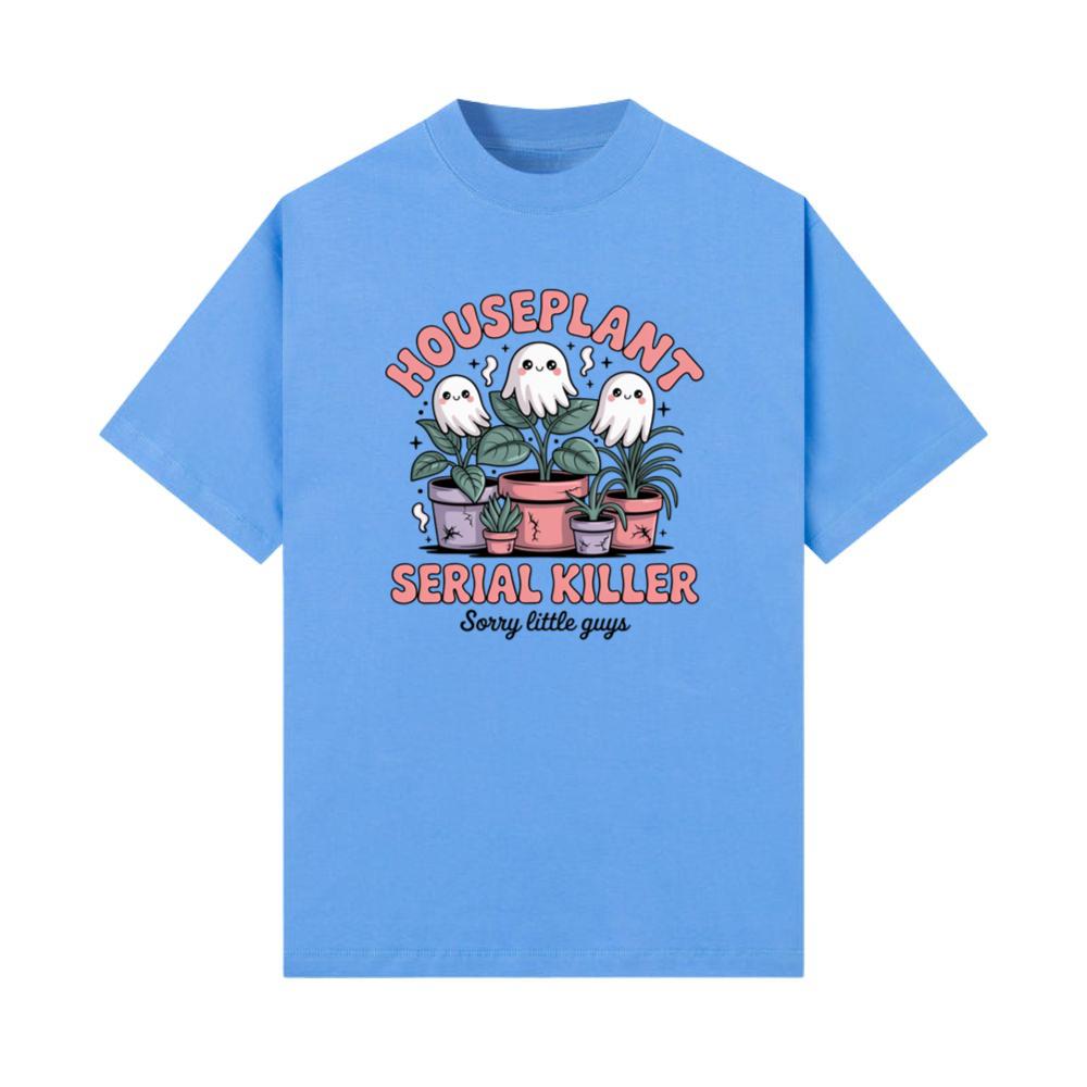 Houseplant Serial Killer Funny Ghost Plant T-Shirts