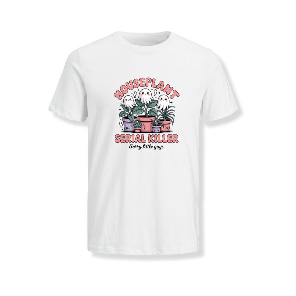 Houseplant Serial Killer Funny Ghost Plant T-Shirts