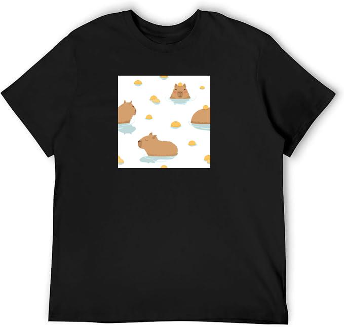Humorous Capybara Citrus Soak T-Shirts