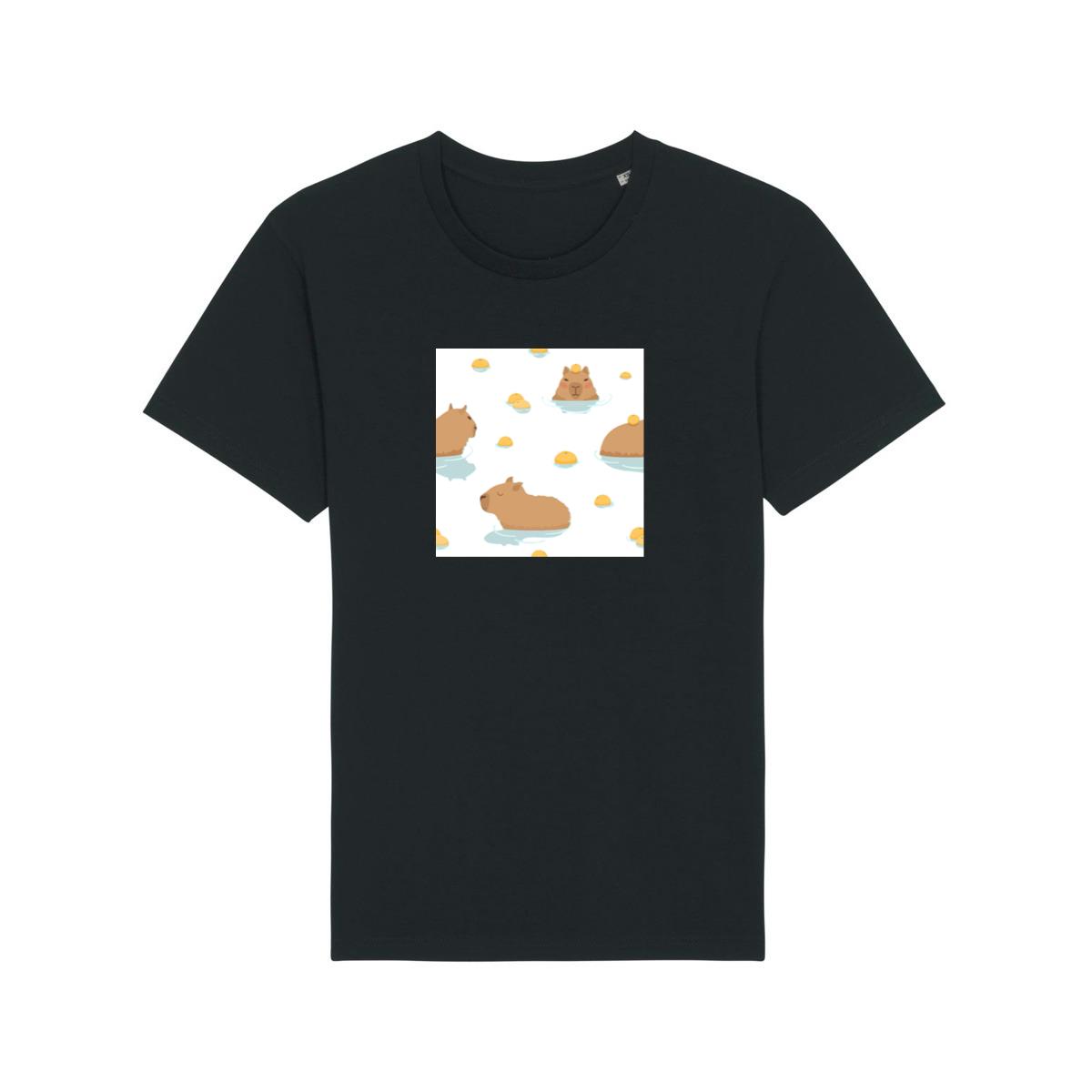 Humorous Capybara Citrus Soak T-Shirts