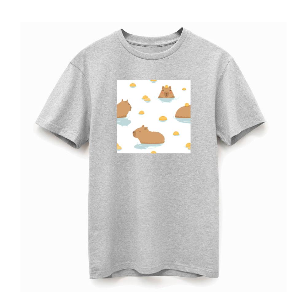 Humorous Capybara Citrus Soak T-Shirts