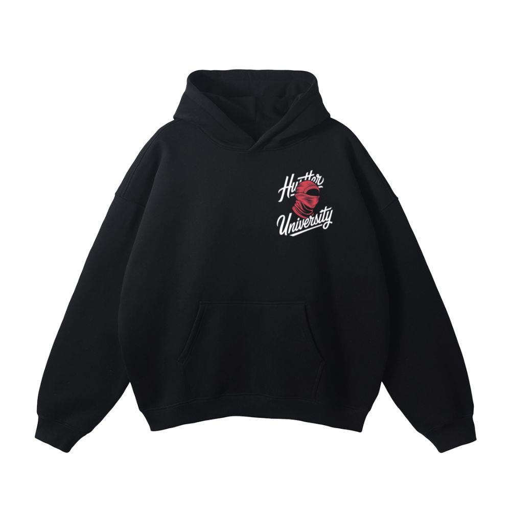 Hunter University Retro Boxing Graphic Design Hoodie