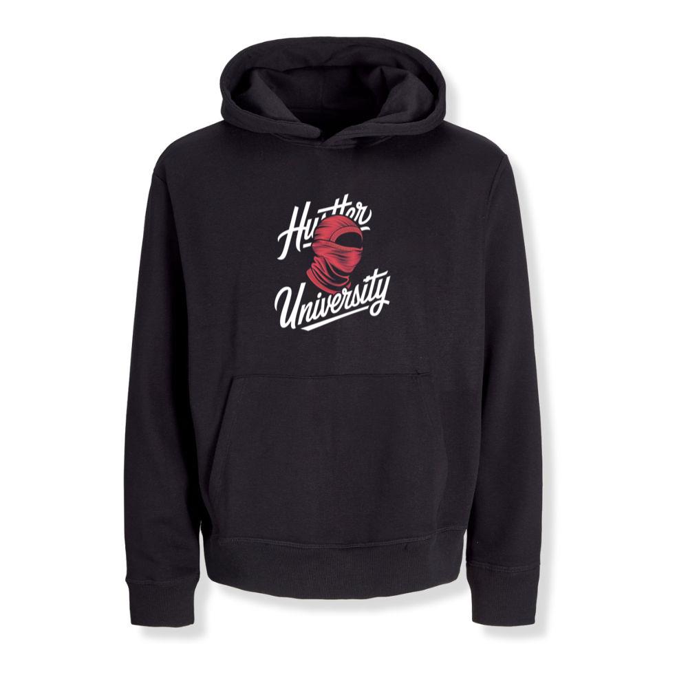 Hunter University Retro Boxing Graphic Design Hoodies