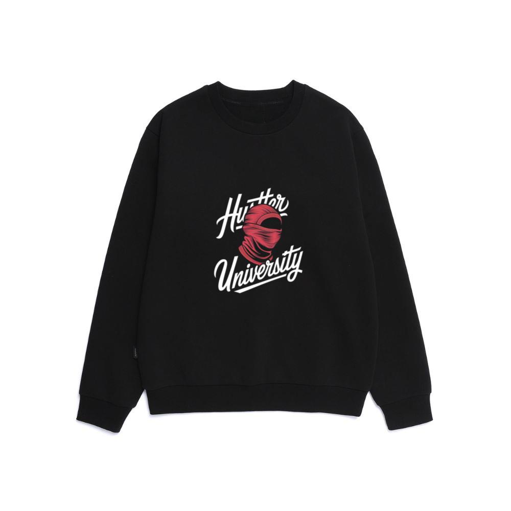 Hunter University Retro Boxing Graphic Design Sweatshirt