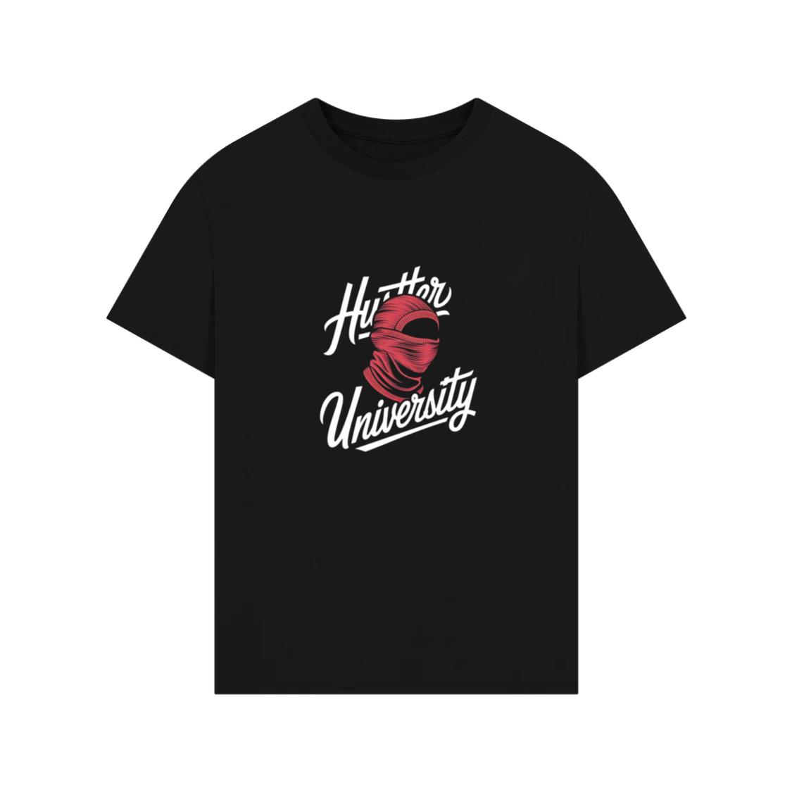 Hunter University Retro Boxing Graphic Design T-Shirt