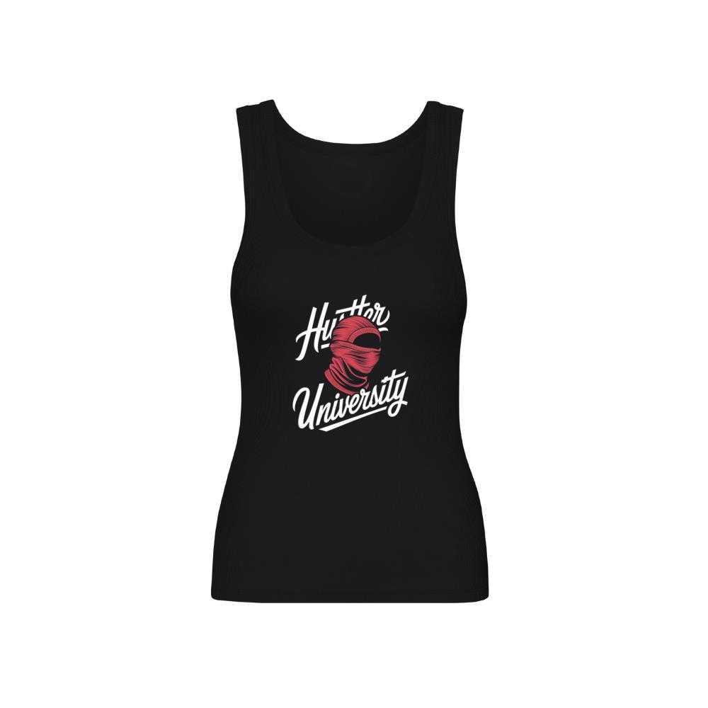 Hunter University Retro Boxing Graphic Design Tank Top