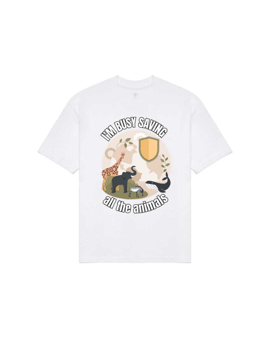 I'm busy saving all the animals T-Shirts