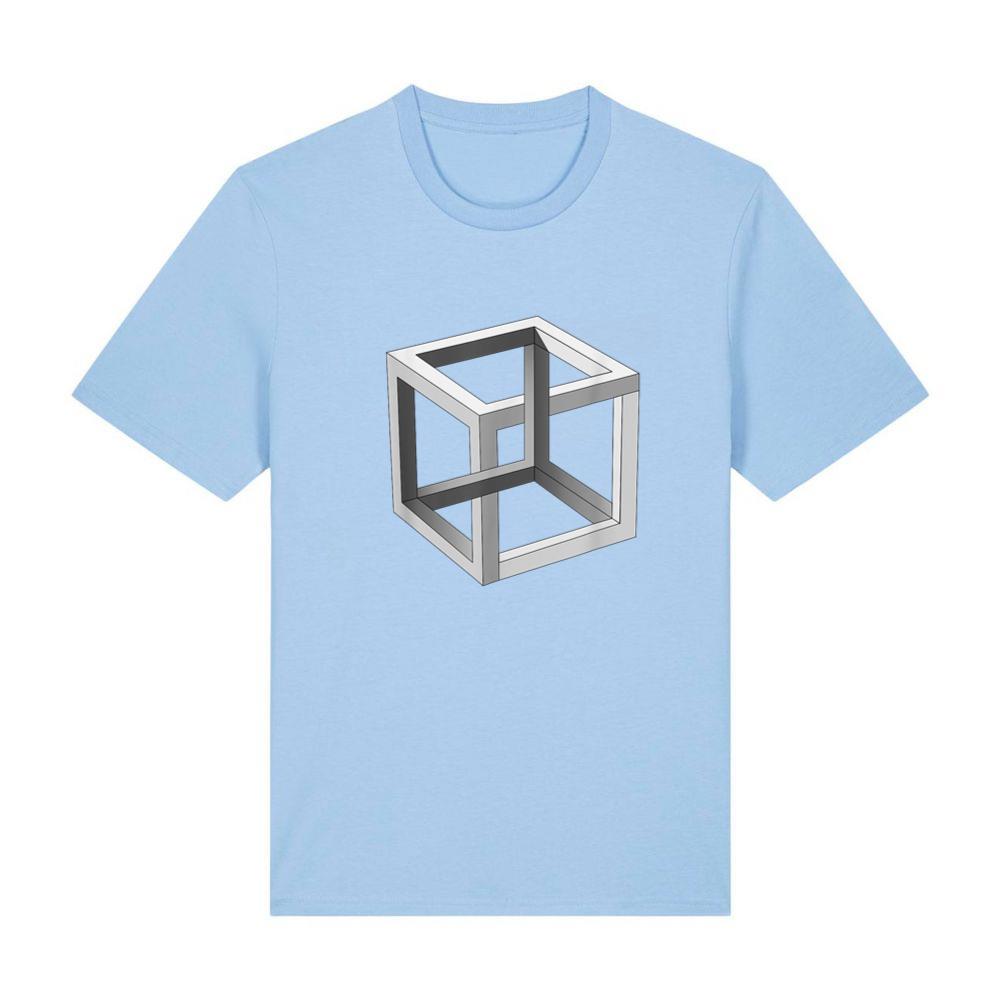Impossible optical illusion of the cube T-Shirt