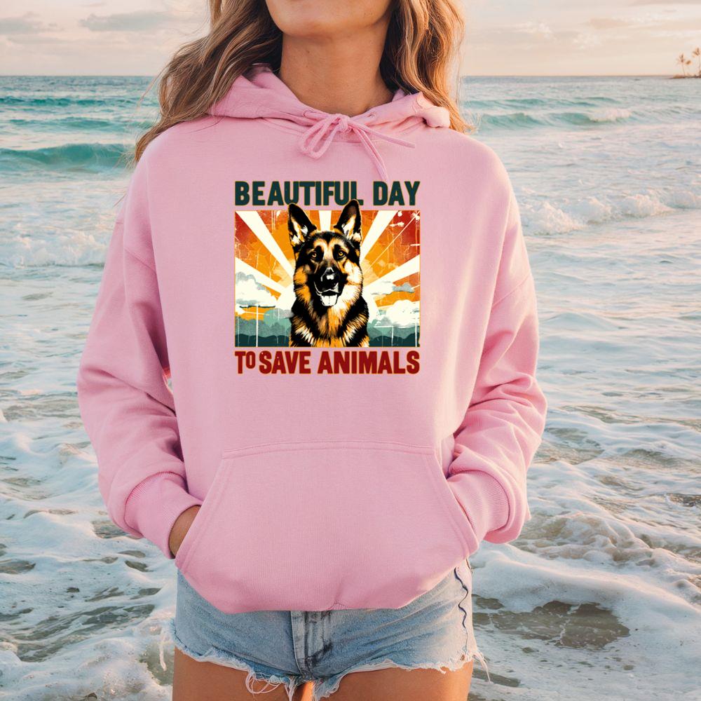 Its Beautiful Day To Save Animals Hoodie