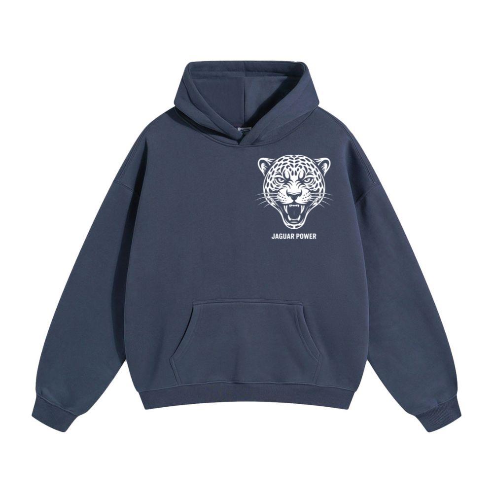 Jaguar Power Wild Animal Graphic Hoodie