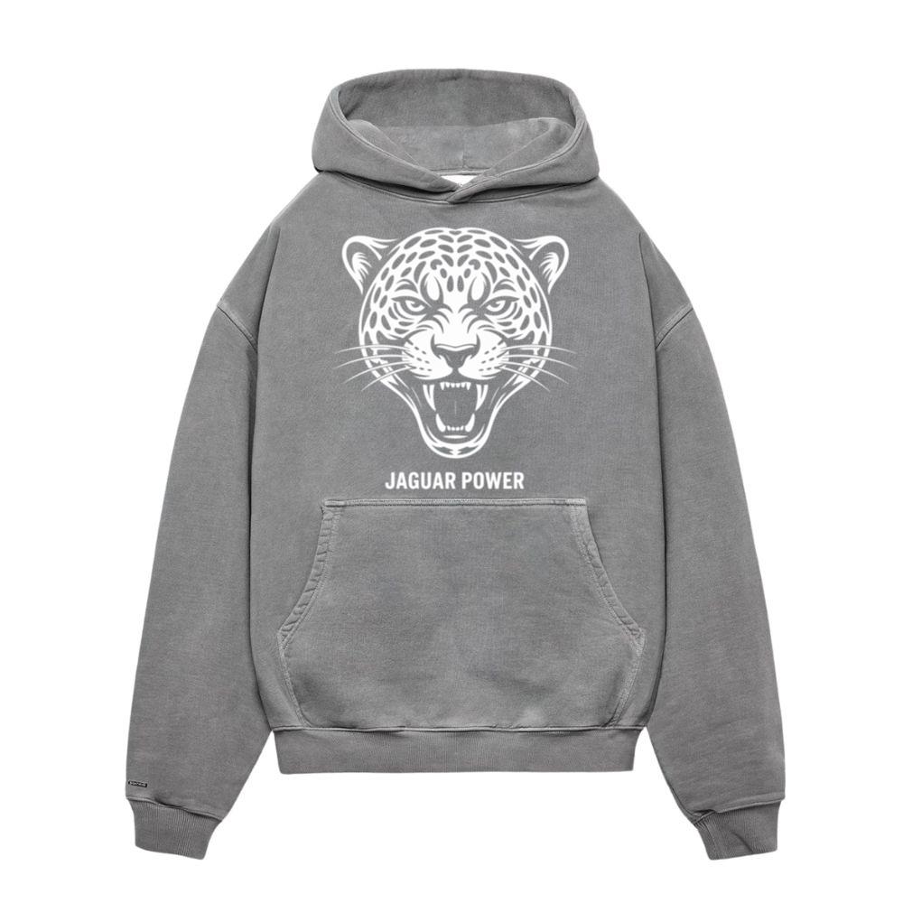 Jaguar Power Wild Animal Graphic Hoodies