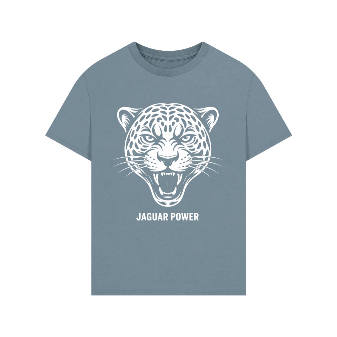 Jaguar Power Wild Animal Graphic T-Shirt