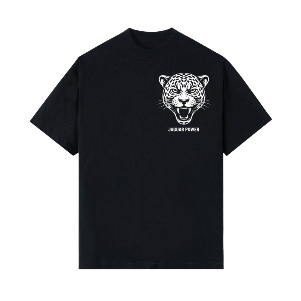 Jaguar Power Wild Animal Graphic T-Shirt