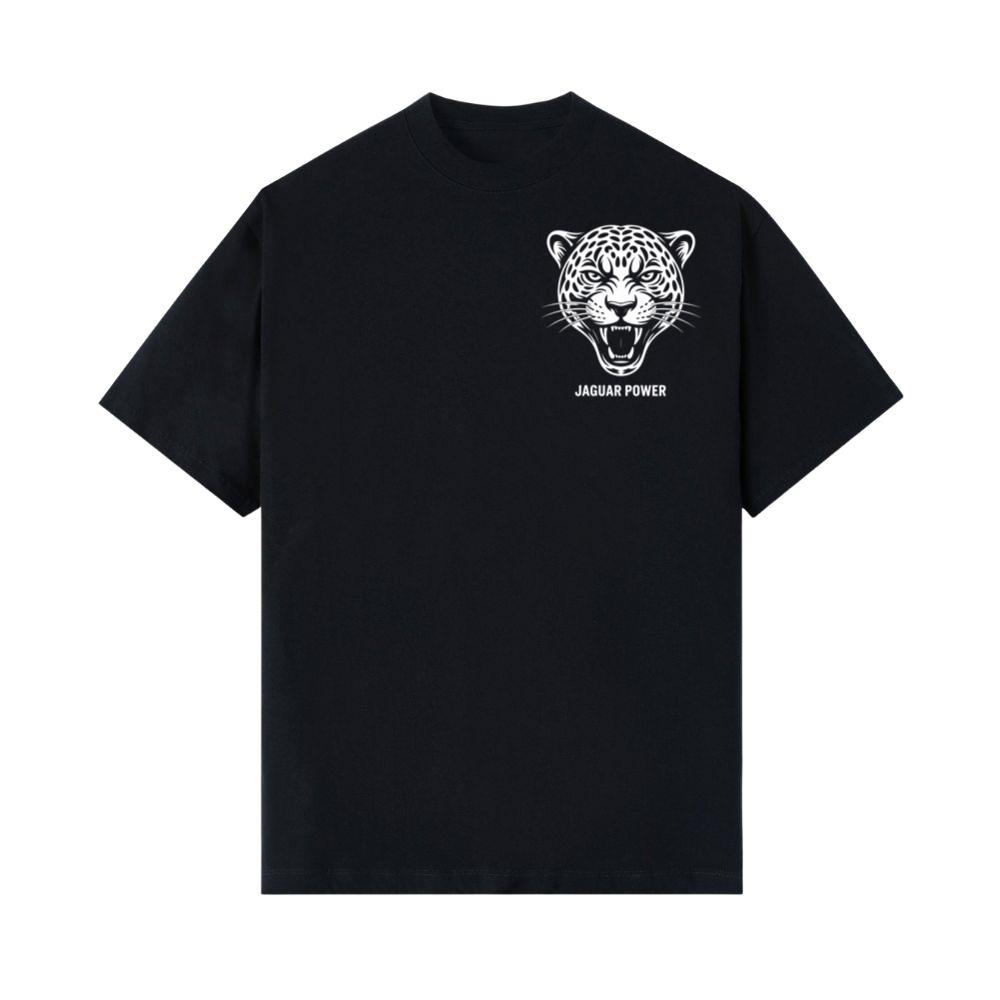 Jaguar Power Wild Animal Graphic T-Shirt