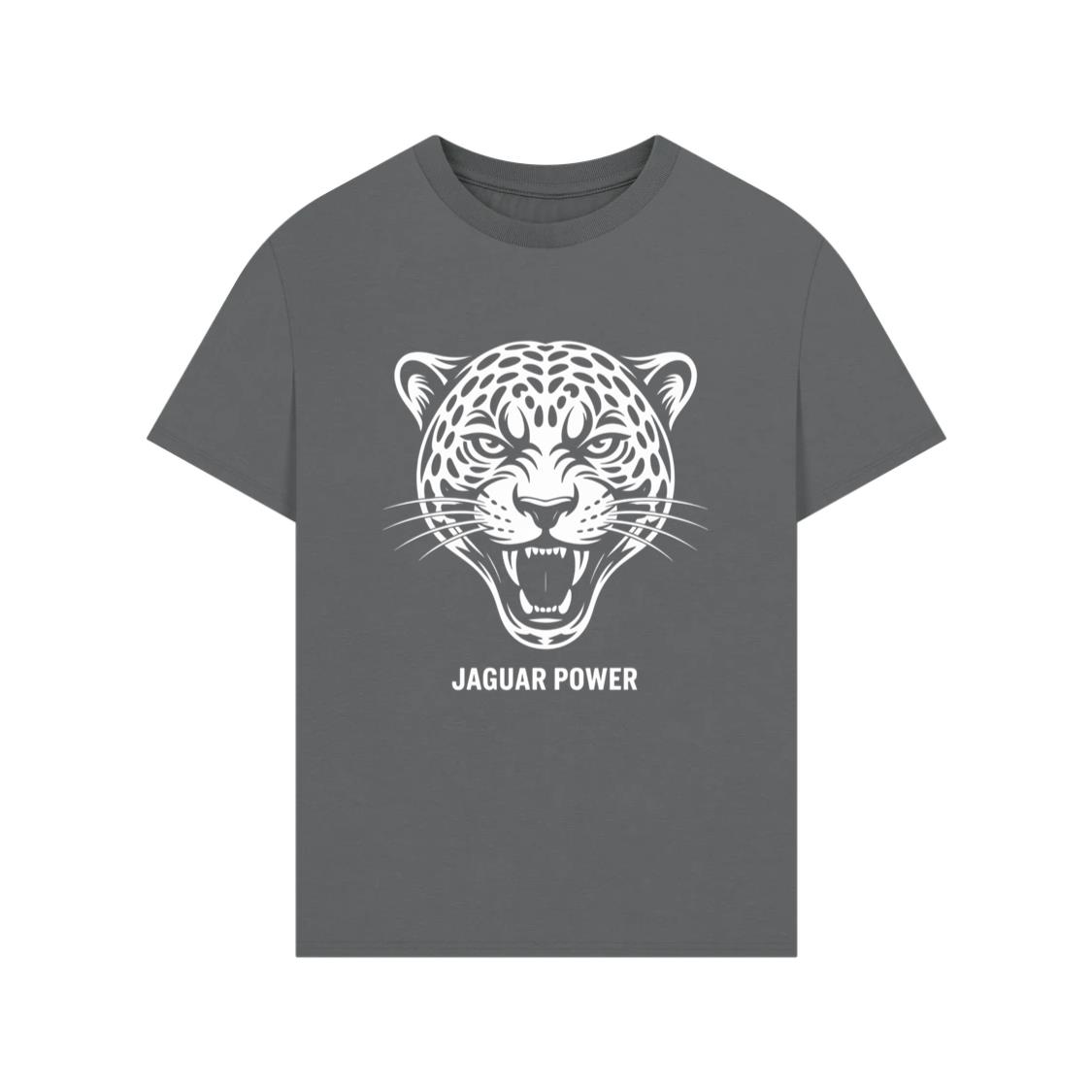 Jaguar Power Wild Animal Graphic TShirt Rewinde