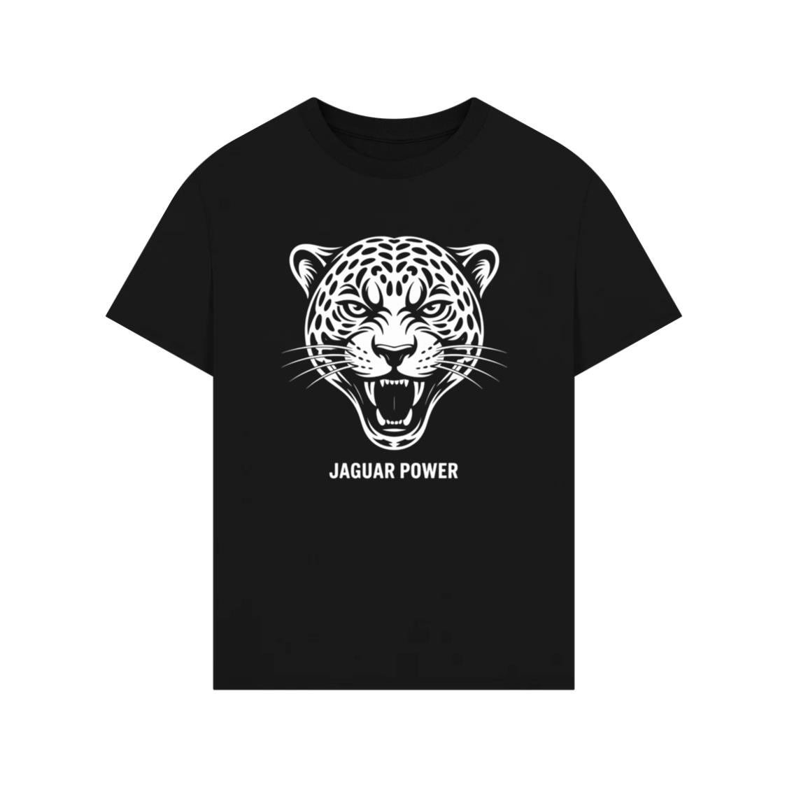 Jaguar Power Wild Animal Graphic TShirt Rewinde