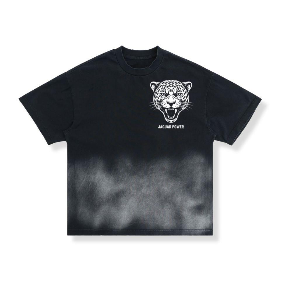 Jaguar Power Wild Animal Graphic T-Shirt