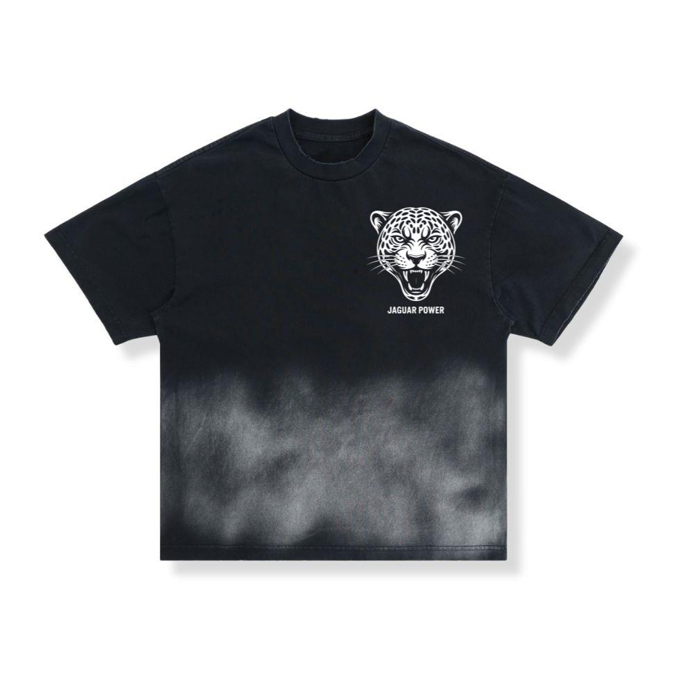 Jaguar Power Wild Animal Graphic T-Shirt
