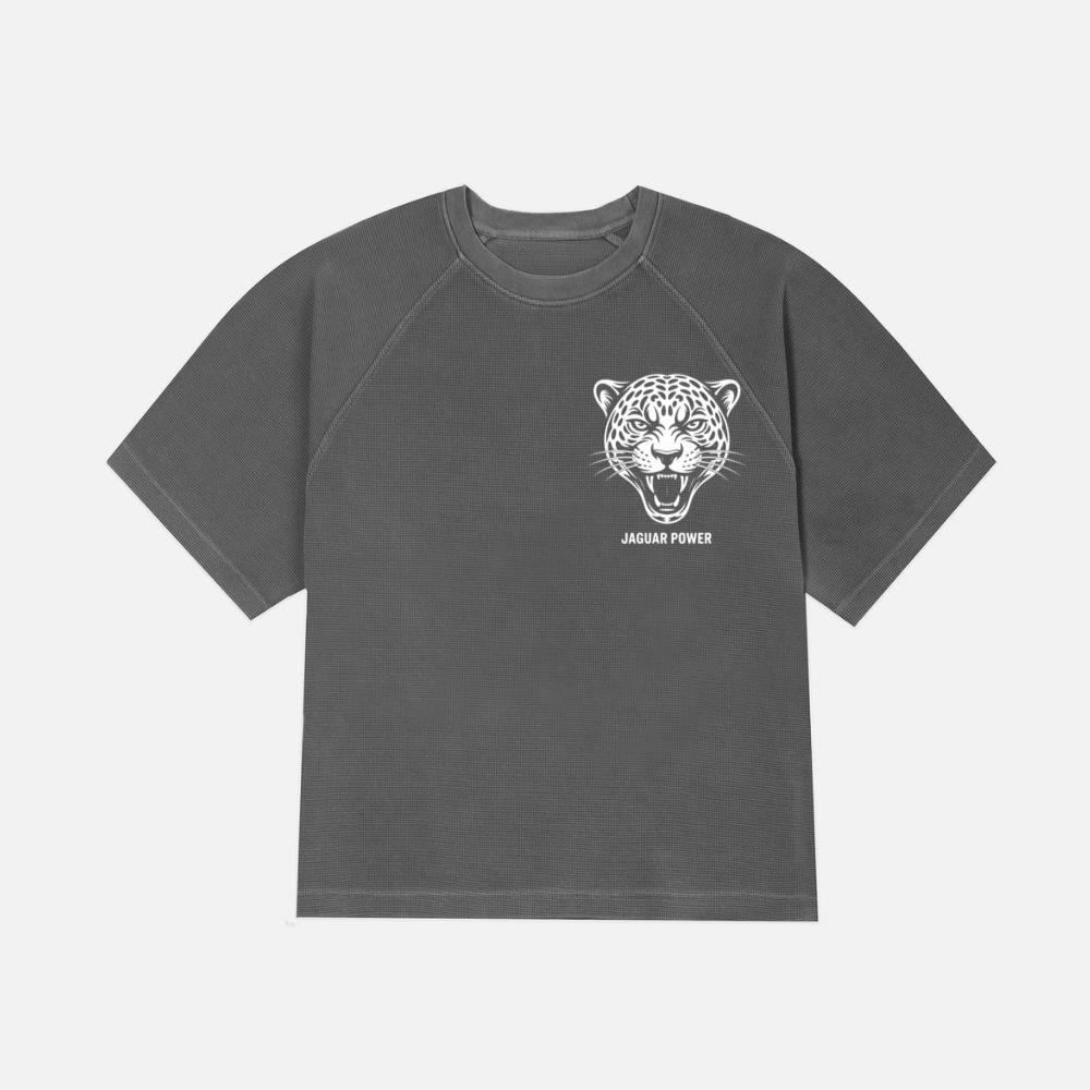 Jaguar Power Wild Animal Graphic T-Shirt
