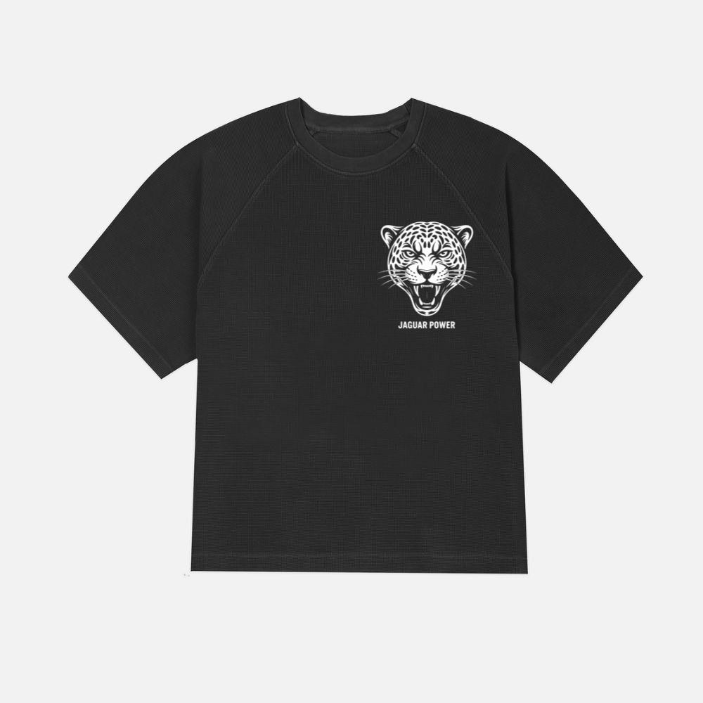 Jaguar Power Wild Animal Graphic T-Shirt
