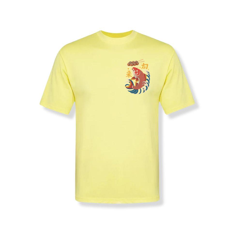 Japanese Koi Fish Wave Takoyaki Retro Graphic T-Shirt