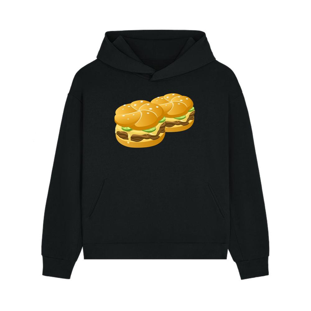 Juicy Double Cheeseburger Buns Hoodie