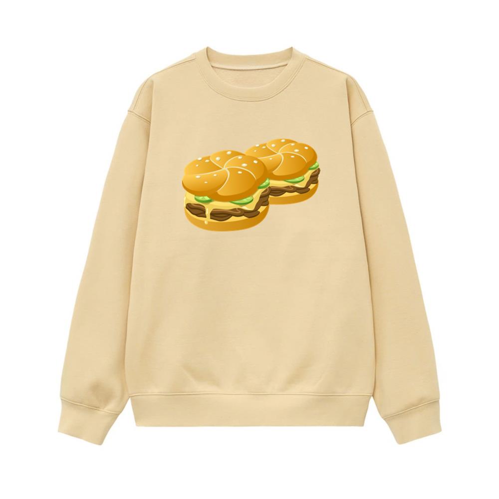 Juicy Double Cheeseburger Buns Sweatshirt