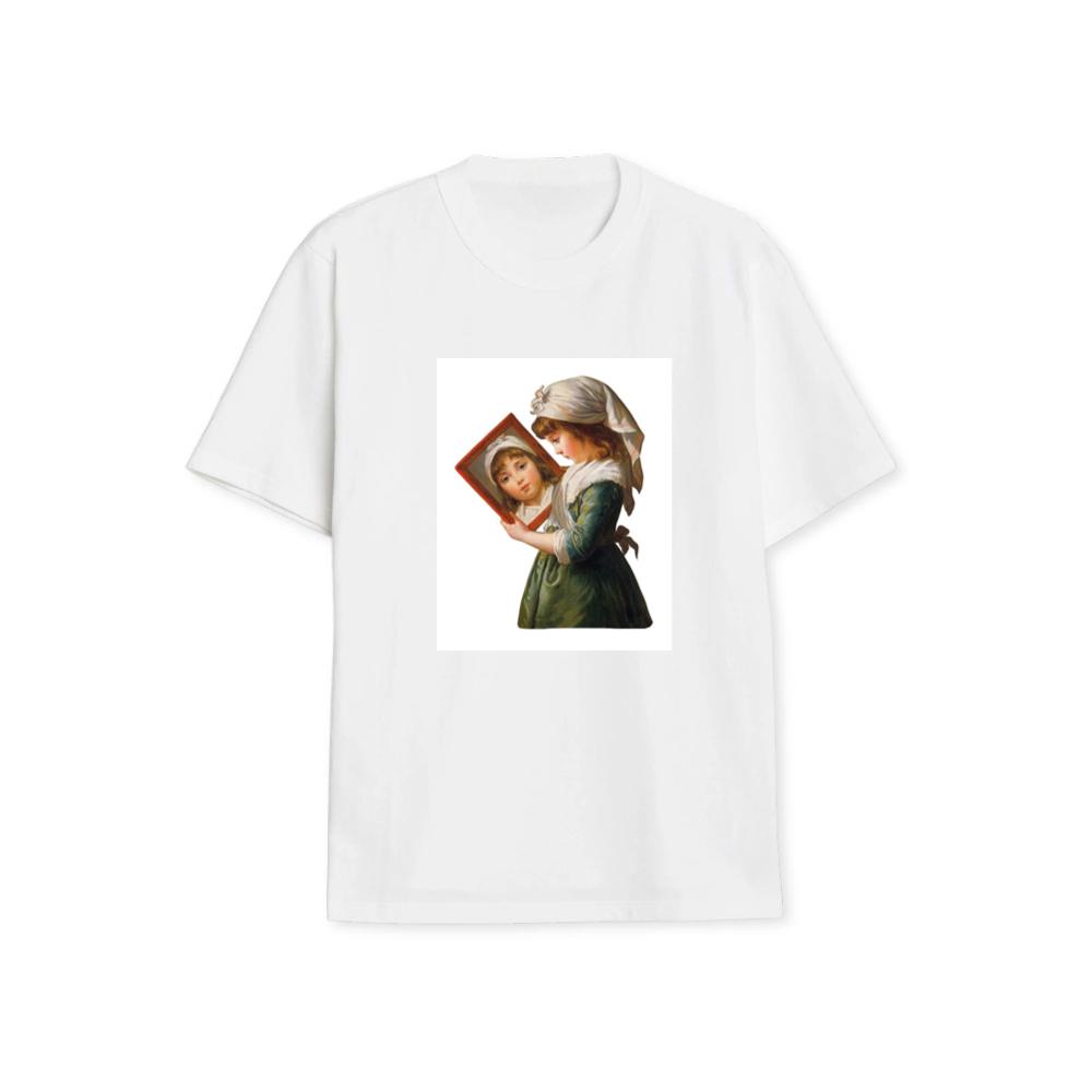 Julie Le Brun Looking in a Mirror T-Shirts