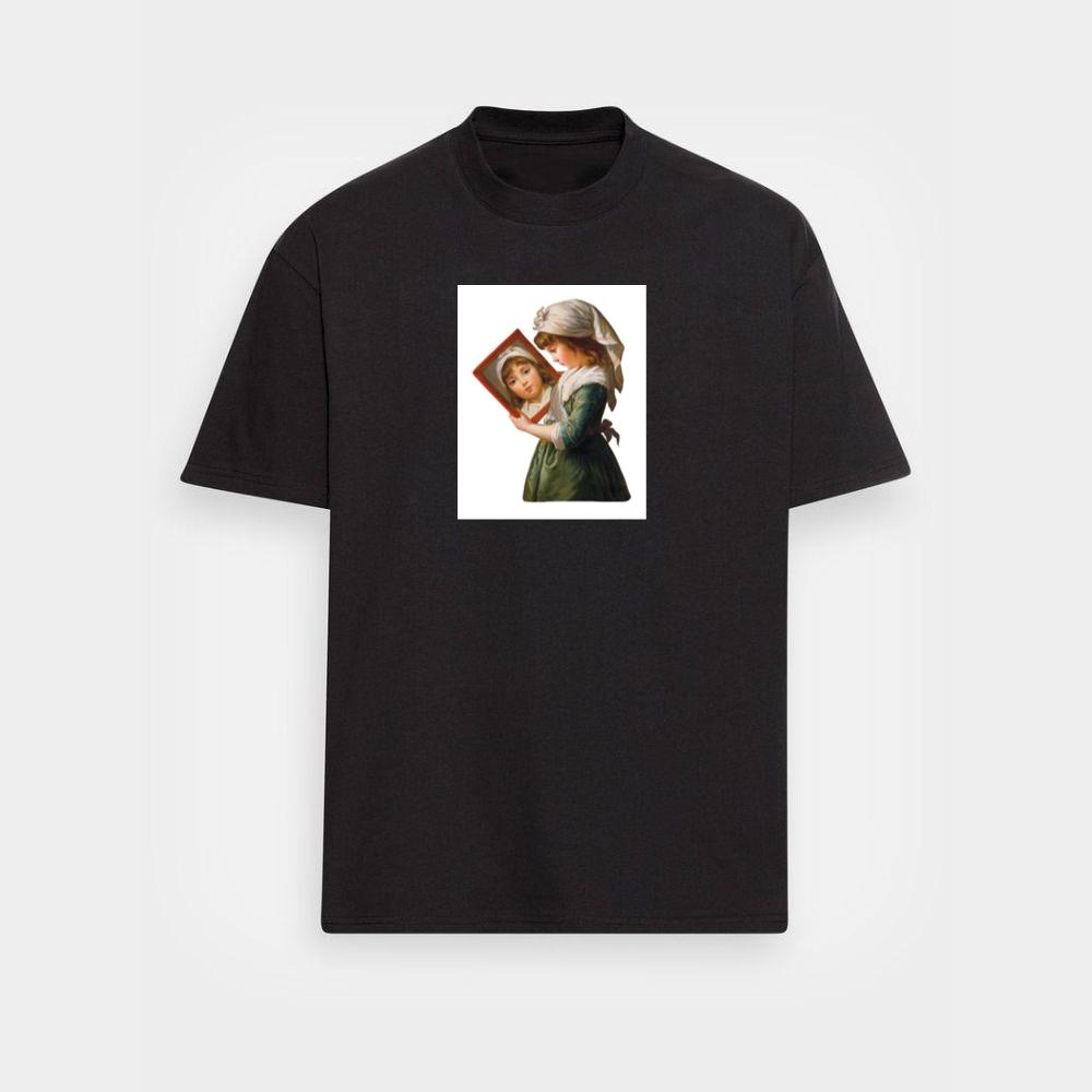 Julie Le Brun Looking in a Mirror T-Shirts