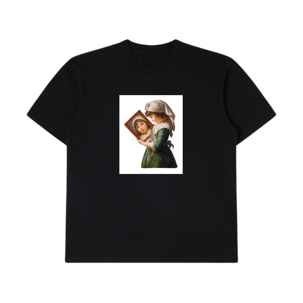 Julie Le Brun Looking in a Mirror T-Shirts
