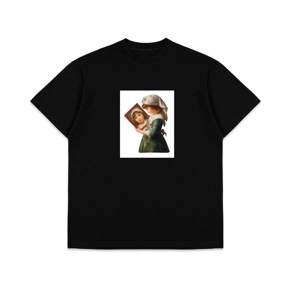 Julie Le Brun Looking in a Mirror T-Shirts
