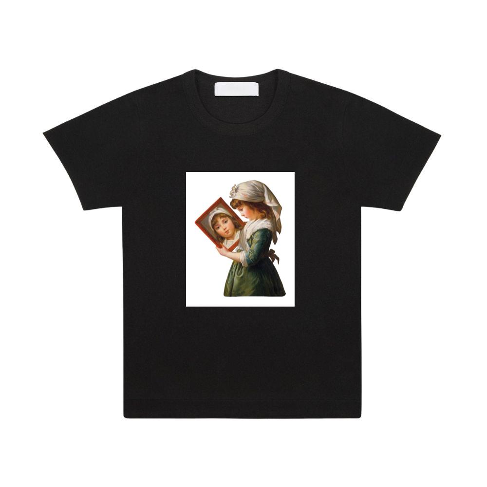 Julie Le Brun Looking in a Mirror T-Shirts