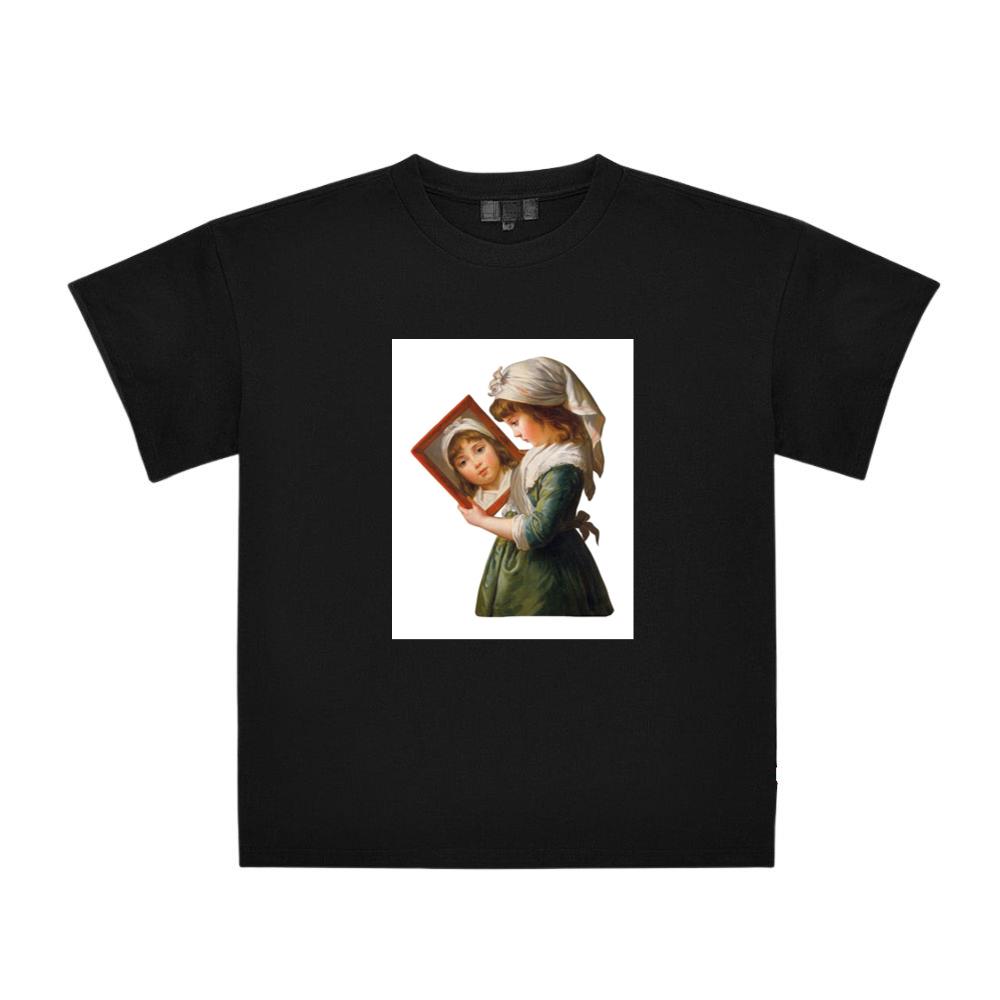 Julie Le Brun Looking in a Mirror T-Shirts