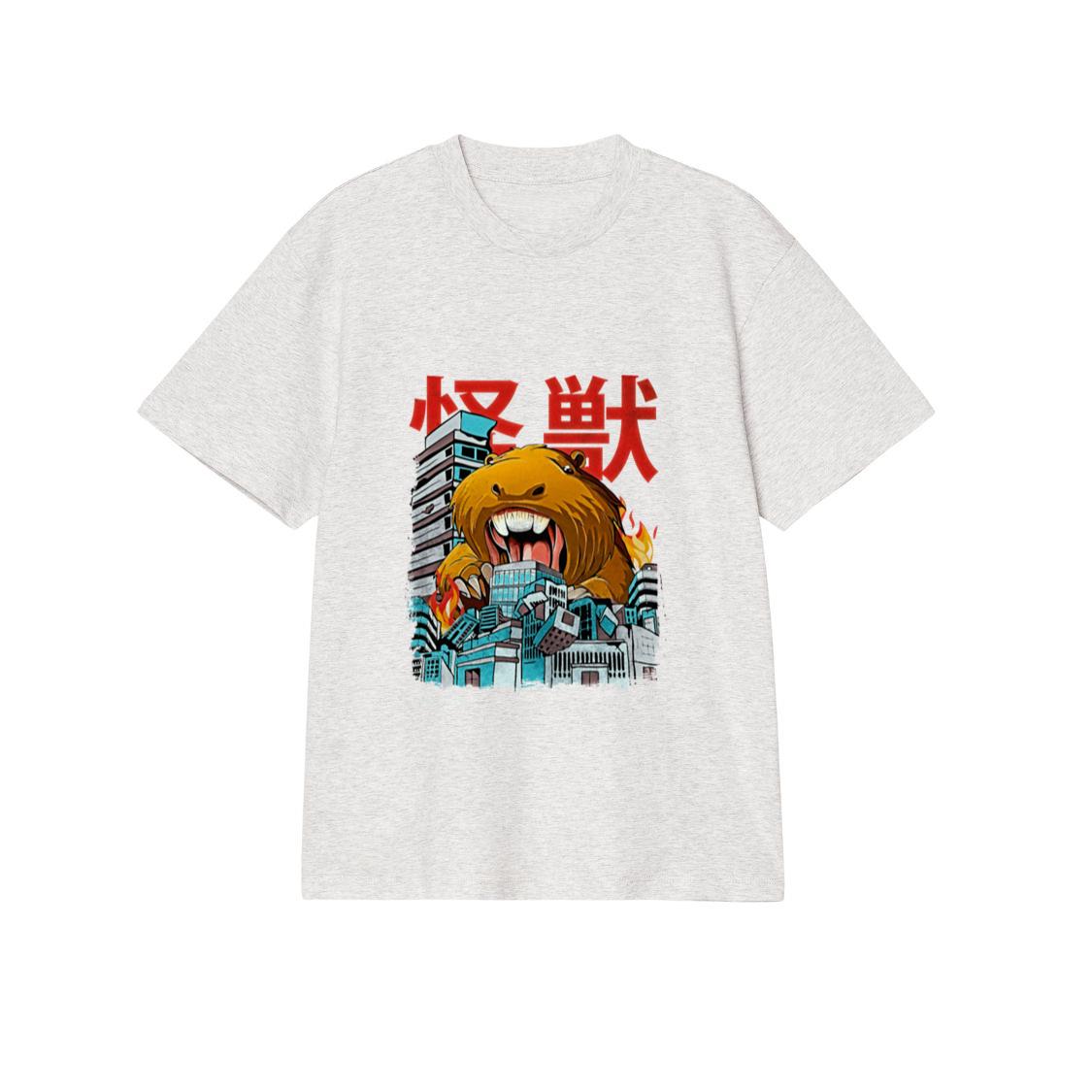 Kaiju Capybara Japanese Anime Monster T Shirt