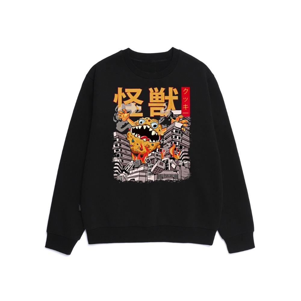 Kaiju Cookie Japanese Anime Monster Pastry Baking Sweatshirt