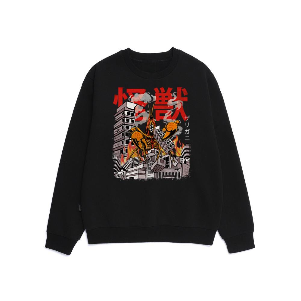 Kaiju Crawfish Japanese Anime Monster Boil Lobster Sweatshirt