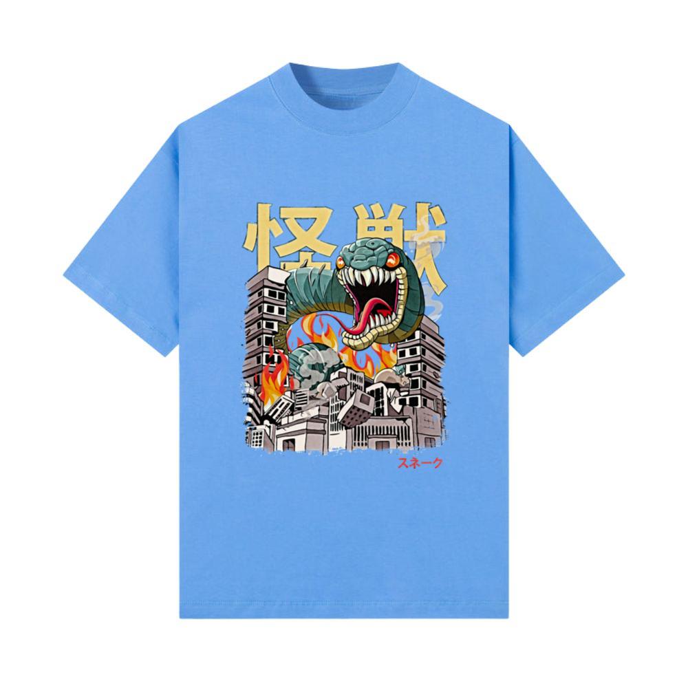 Kaiju Snake Japanese Anime Monster Reptile T-Shirt