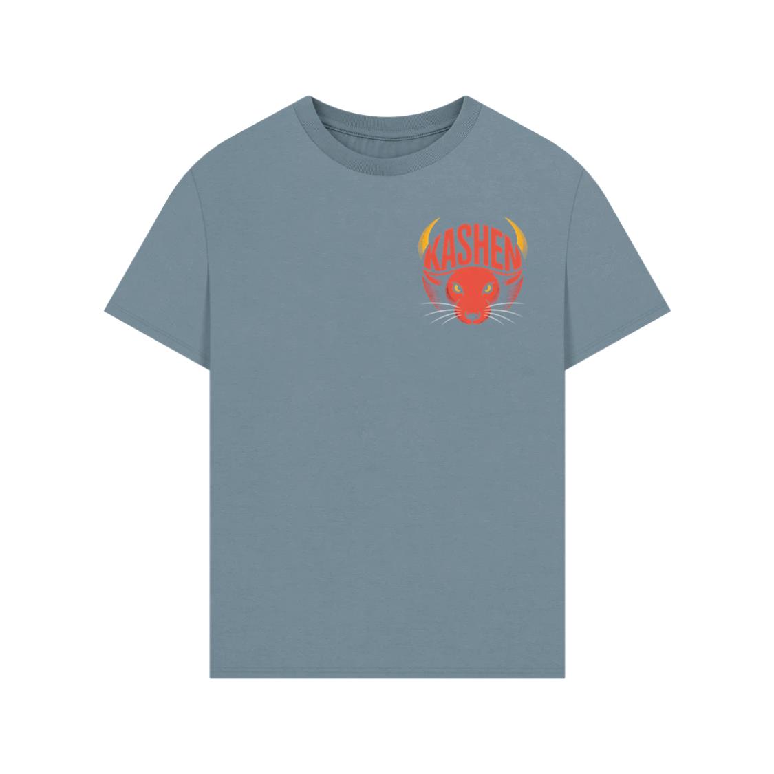 Kashen Cat Head Retro Graphic Design TShirts Enterthefit