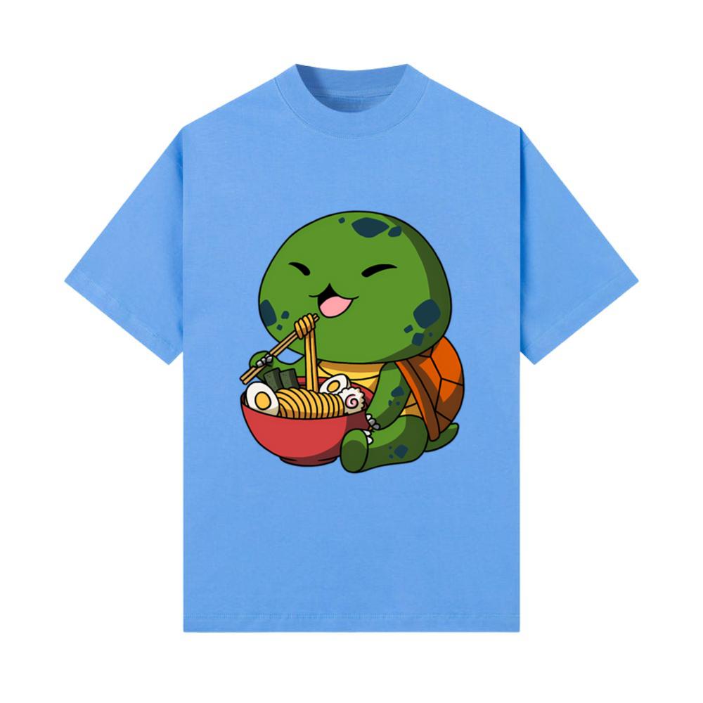 Kawaii Anime Turtle Asian Noodles Japanese T-Shirt