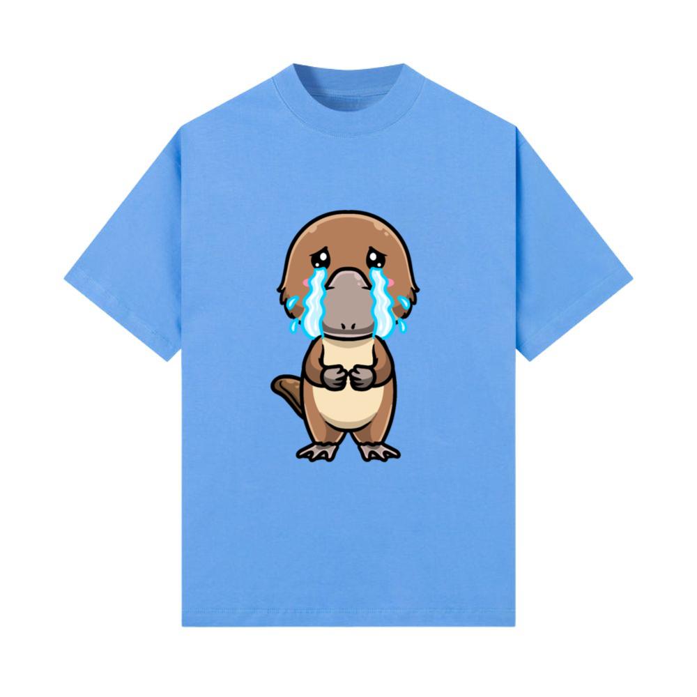 Kawaii Platypus Emoticon Sea Animal_1 T-Shirt