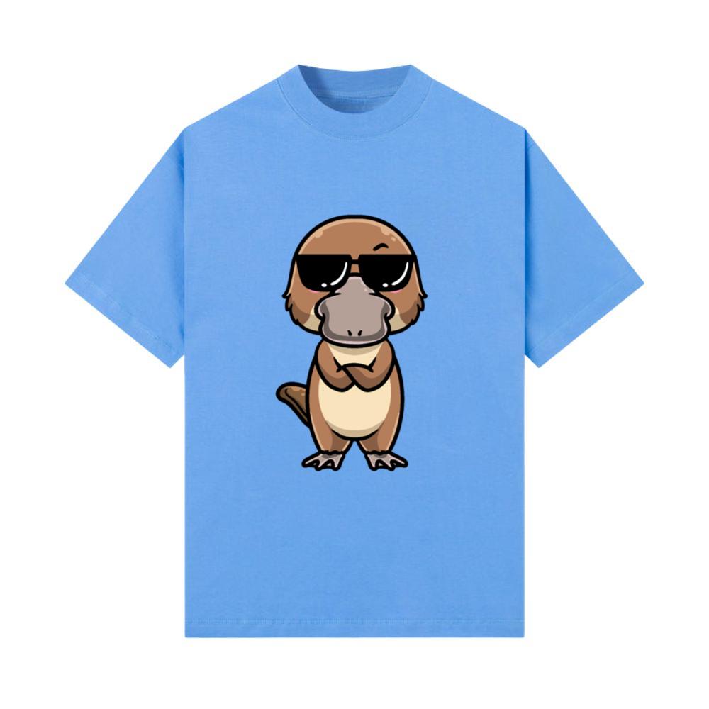 Kawaii Platypus Emoticon Sea Animal_6 T-Shirt