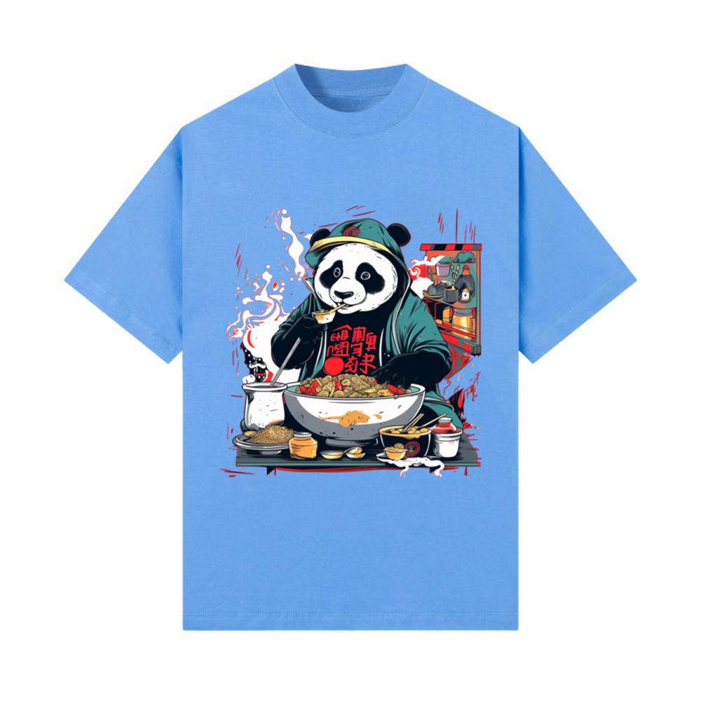 Kawaii Ramen Panda Japanese Noodle Anime Girls T-Shirt