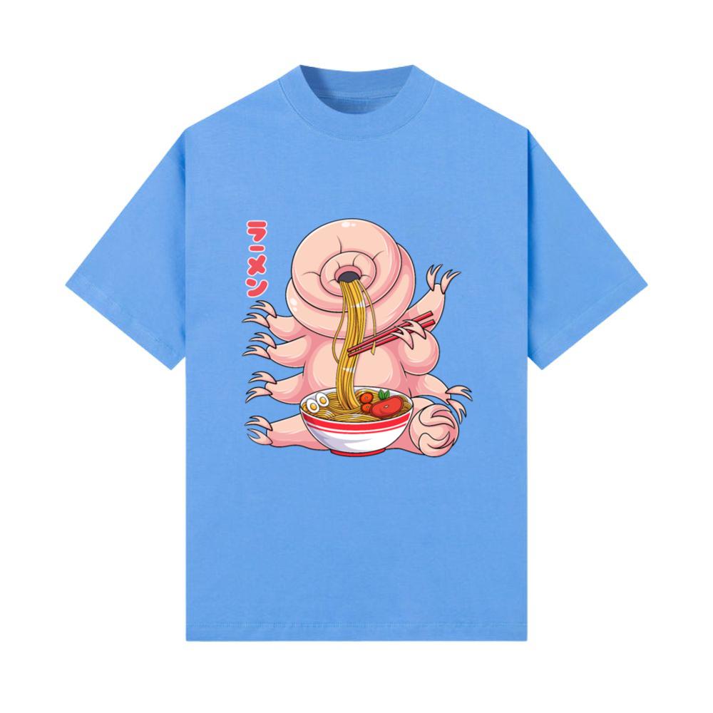 Kawaii Tardigrade Ramen Noodles Japanese Anime Noo T-Shirt