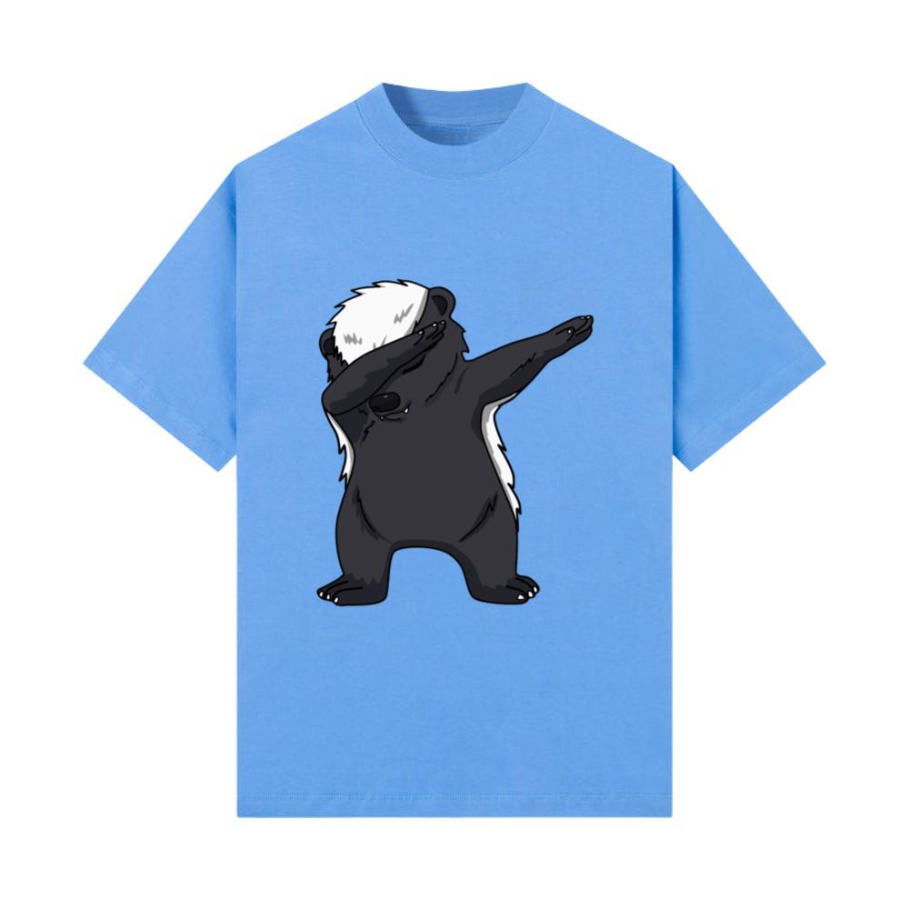 Kids Dabbing Honey Badger Animal Clothing Apparel T-Shirt