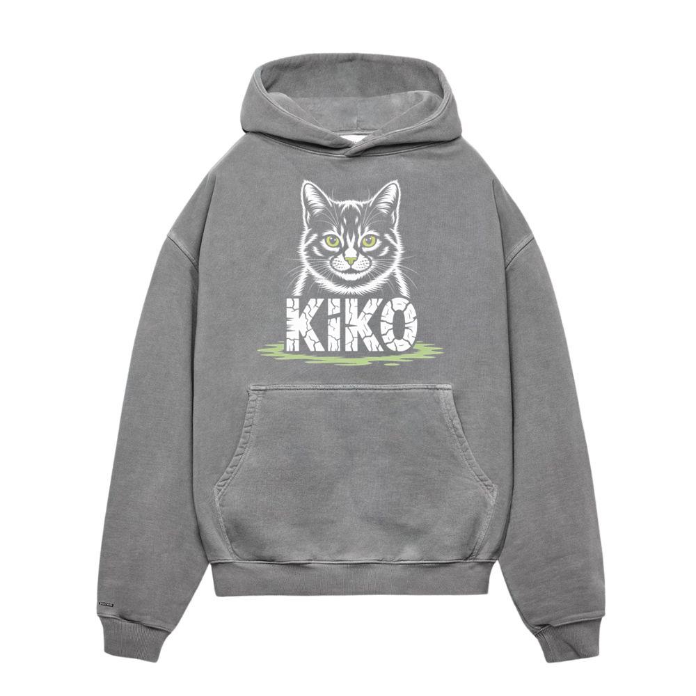 Kiko Gothic Cat Graphic Hoodie
