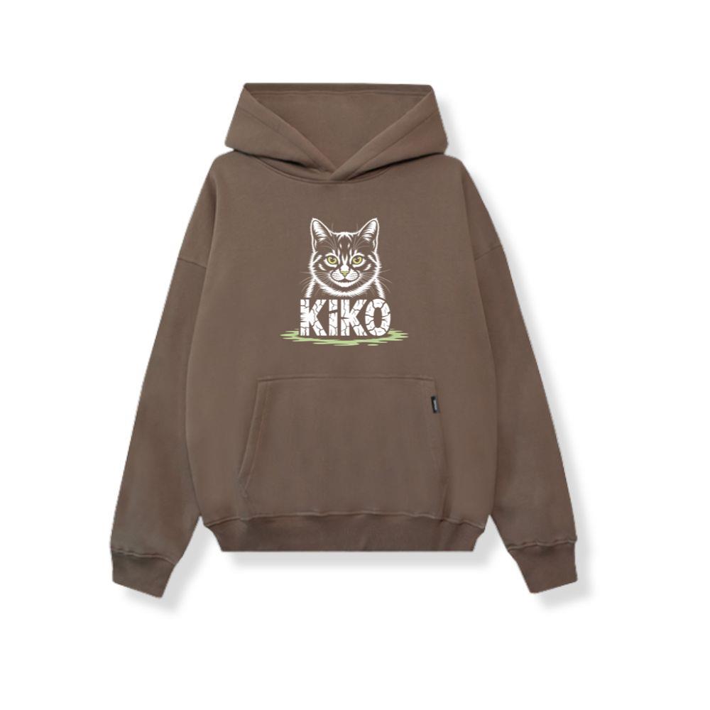 Kiko Gothic Cat Graphic Hoodie - Image 2