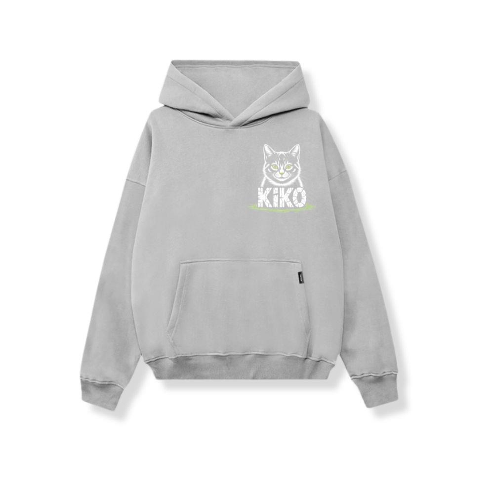 Kiko Gothic Cat Graphic Hoodie