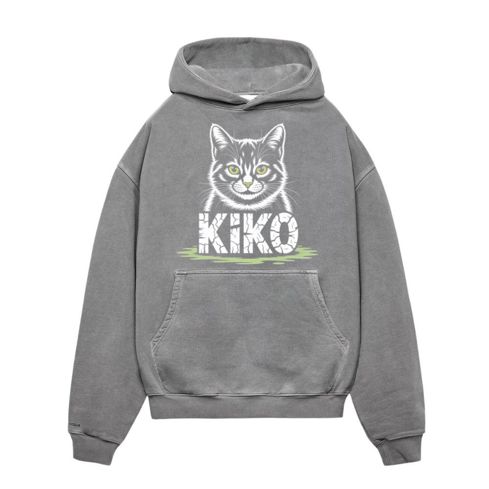 Kiko Gothic Cat Graphic Hoodies