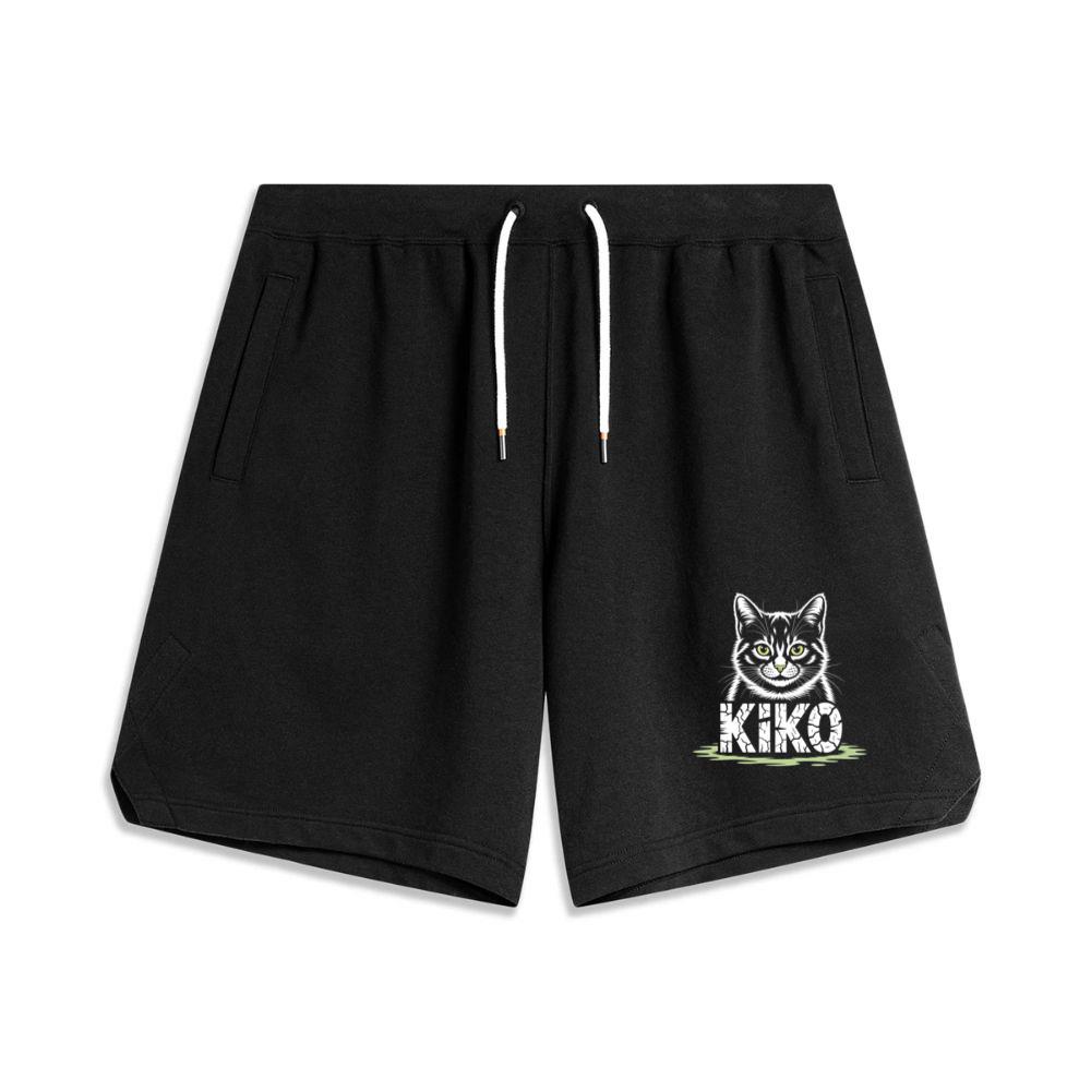 Kiko Gothic Cat Graphic Men's Basketball Shorts